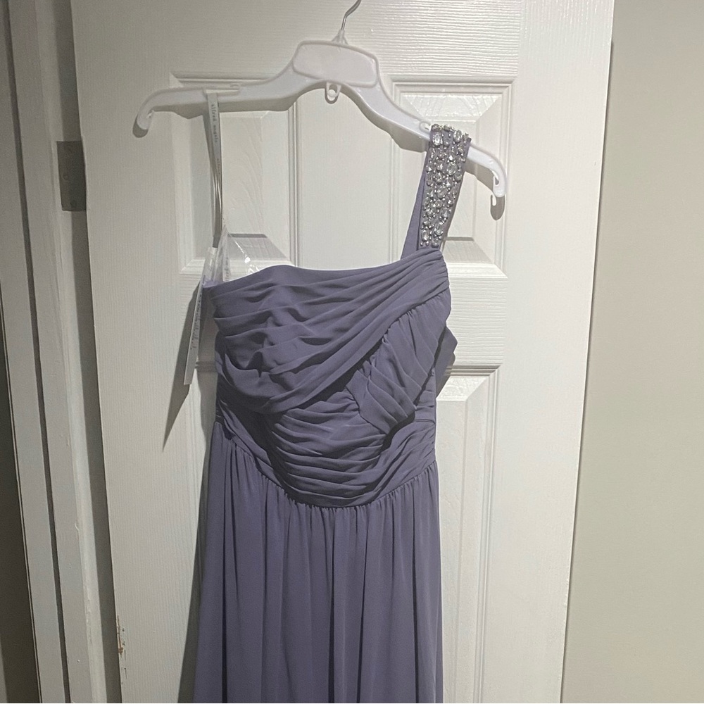 Alfred Angelo one shoulder long dress